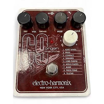 Used Electro-Harmonix C9 Organ Machine Effect Pedal
