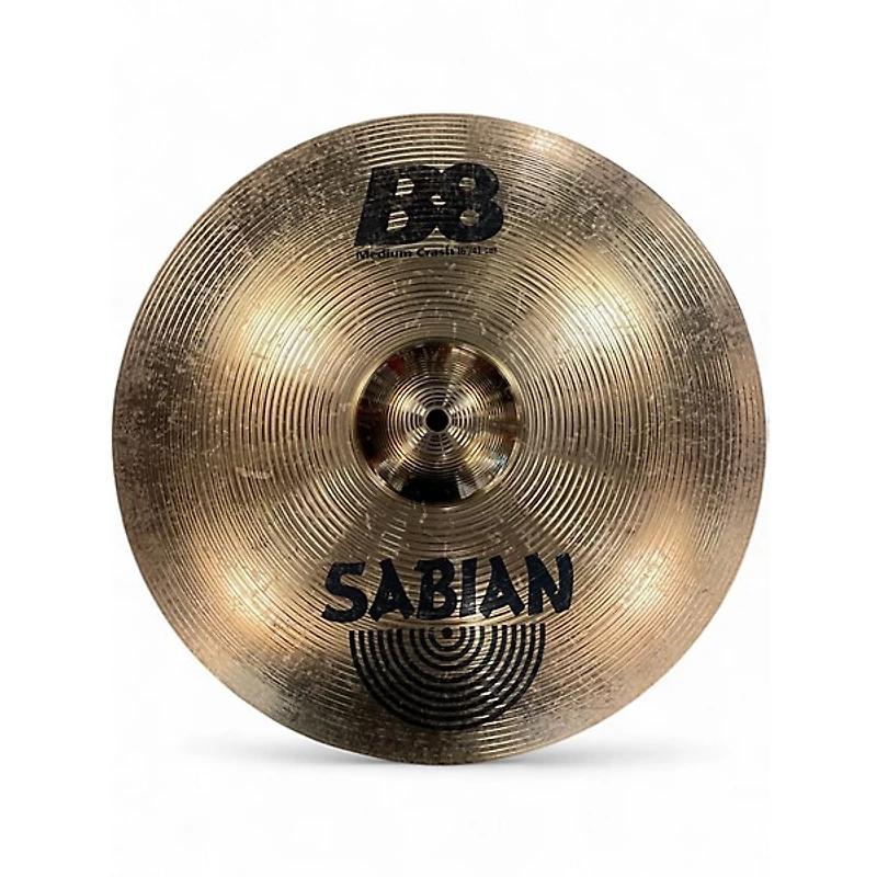 Used SABIAN 16in B8 Medium Crash Cymbal