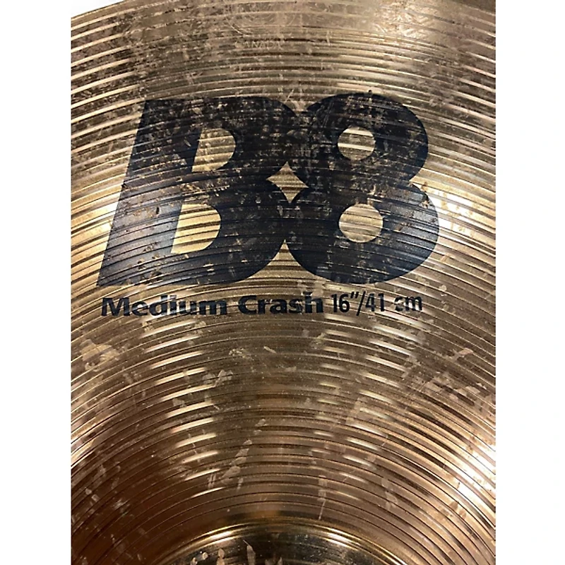 Used SABIAN 16in B8 Medium Crash Cymbal
