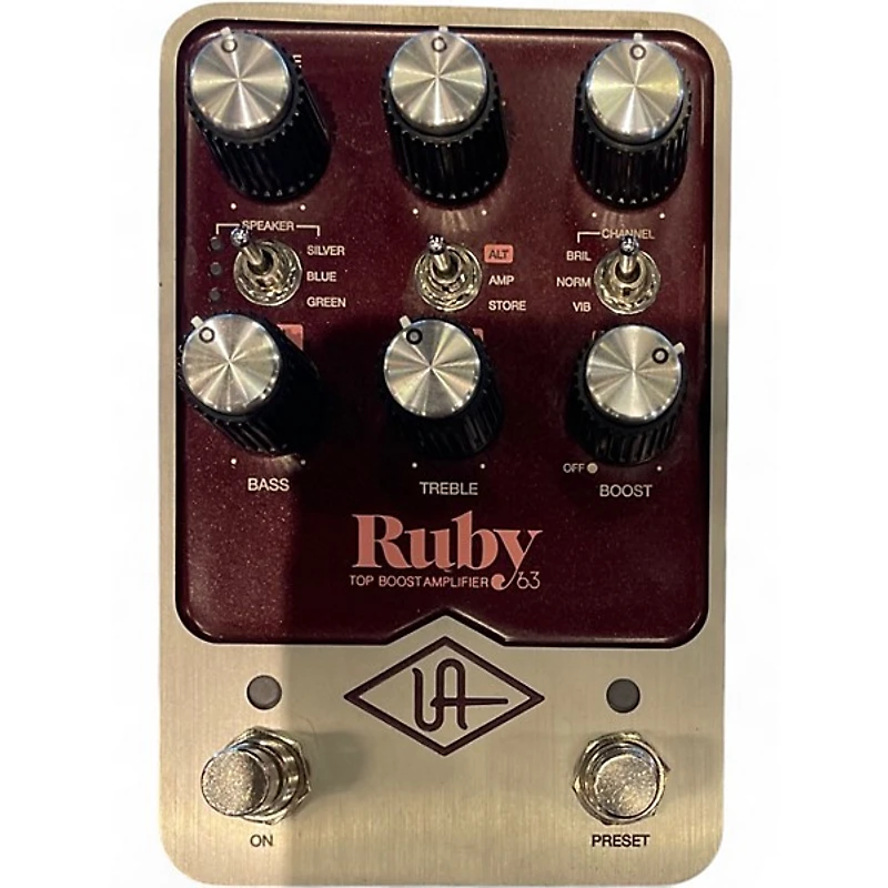 Used Universal Audio ruby Effect Pedal