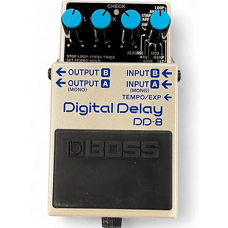 Used BOSS DD8 DIGITAL DELAY Effect Pedal