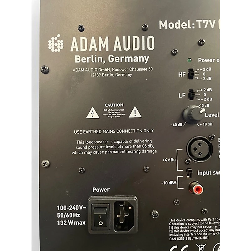 Used ADAM Audio T7V PAIR Powered Monitor