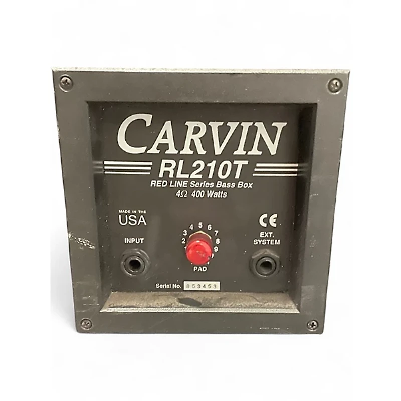 Used Carvin RL210T Bass Cabinet