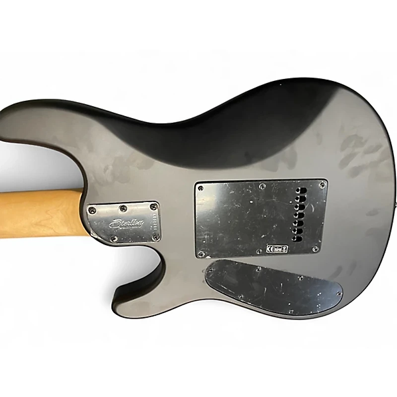 Used Sterling by Music Man JP70 John Petrucci Signature STEALTH BLACK Solid Body Electric Guitar