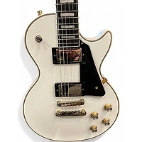 Used Epiphone Les Paul Custom White Solid Body Electric Guitar