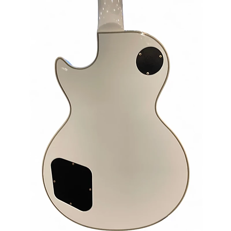 Used Epiphone Les Paul Custom White Solid Body Electric Guitar