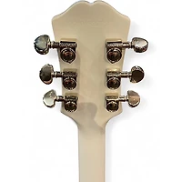 Used Epiphone Les Paul Custom White Solid Body Electric Guitar