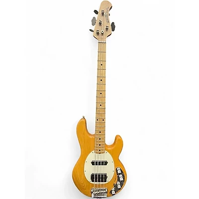 Used Ernie Ball Music Man Stingray HS 4 String Natural Electric Bass Guitar