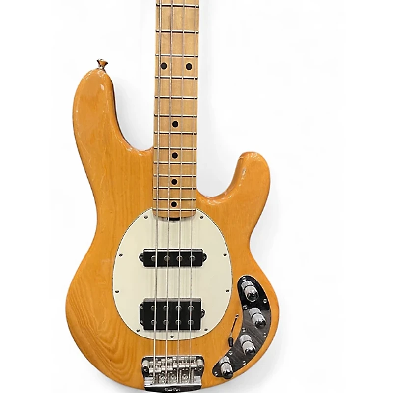 Used Ernie Ball Music Man Stingray HS 4 String Natural Electric Bass Guitar