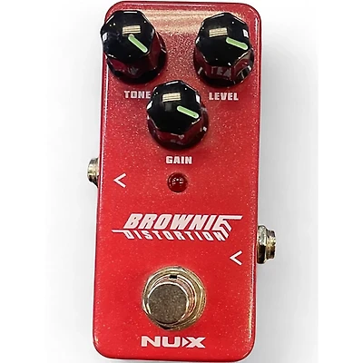 Used NUX BROWNIE DISTORTION Effect Pedal
