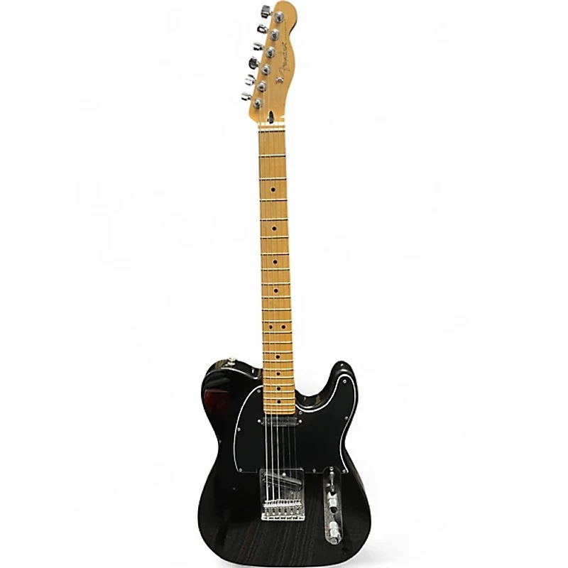 Used Fender Player Telecaster Black Solid Body Electric Guitar