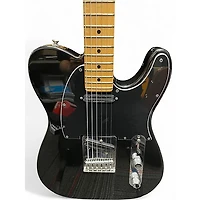 Used Fender Player Telecaster Black Solid Body Electric Guitar