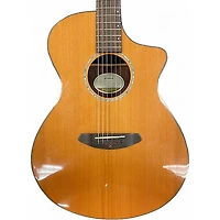 Used Breedlove Solo Concert Natural Acoustic Electric Guitar