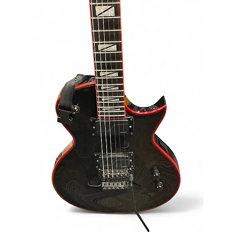 Used ESP LTD GH200 Black Solid Body Electric Guitar