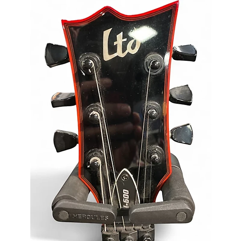 Used ESP LTD GH200 Black Solid Body Electric Guitar