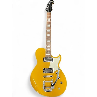 Used Reverend CONTENDER Gold Solid Body Electric Guitar
