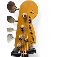 Used Fender Mustang Bass Olympic White Electric Bass Guitar