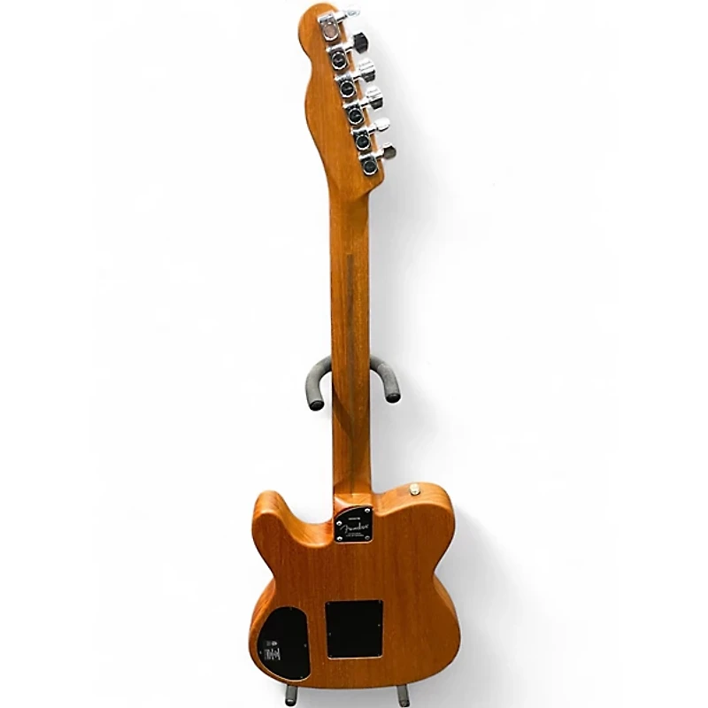 Used Fender American Acoustasonic Telecaster Natural Acoustic Electric Guitar