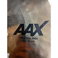 Used SABIAN 14in AAX MEDIUM HATS Cymbal