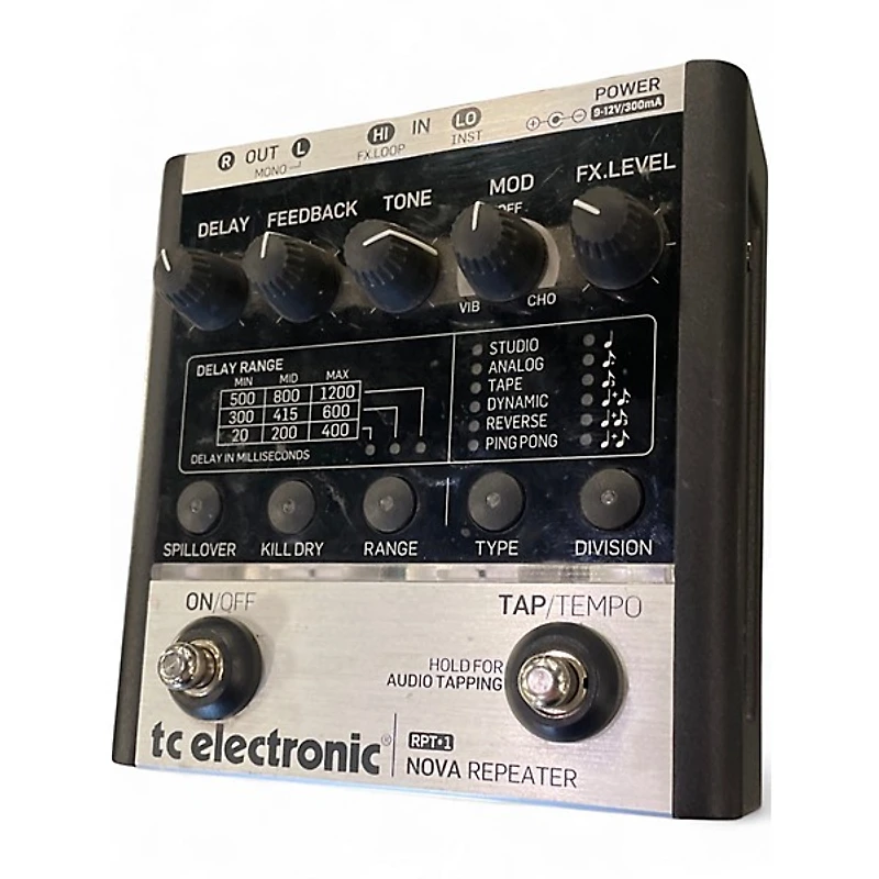 Used TC Electronic Nova Repeater Effect Pedal