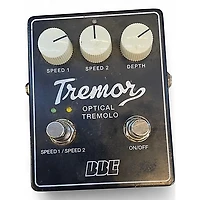 Used BBE Tremor Analog Tremolo Effect Pedal