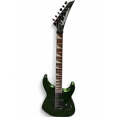 Used Jackson SLX Soloist Manalishi Green Solid Body Electric Guitar