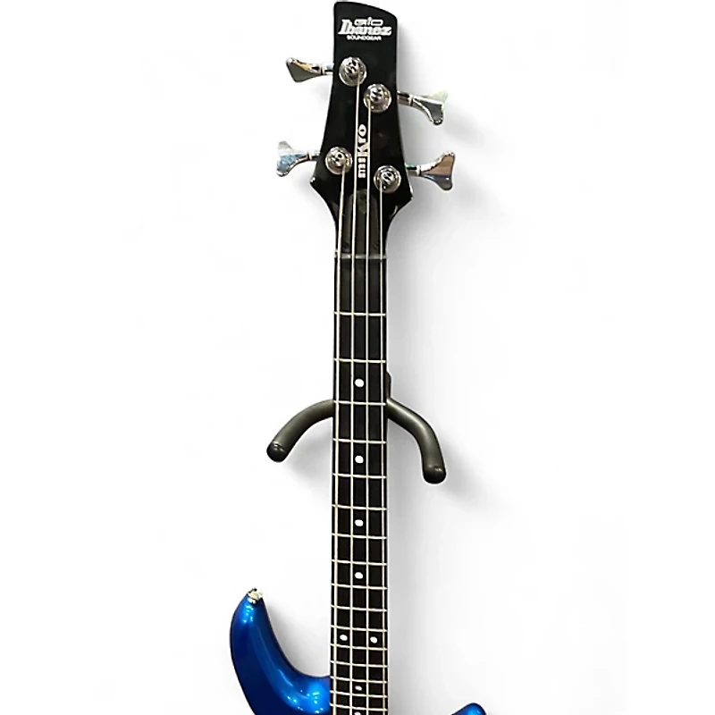 Used Ibanez GSRM20 Mikro Short Scale STARLIGHT BLUE Electric Bass Guitar