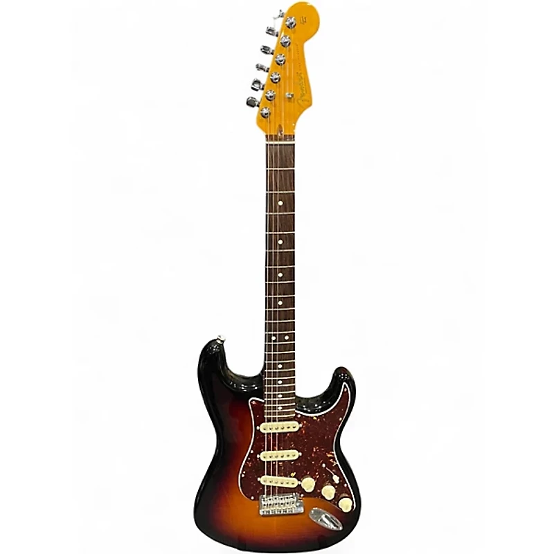 Used Fender American Professional II Stratocaster 2 Tone Sunburst Solid Body Electric Guitar
