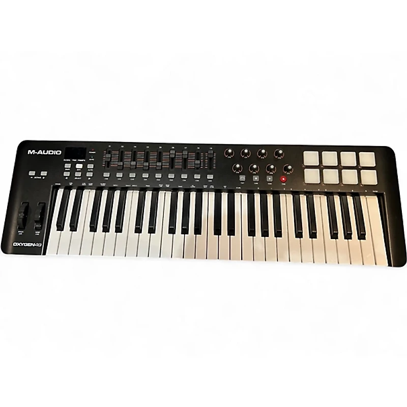 Used M-Audio Oxygen 49 Key MIDI Controller