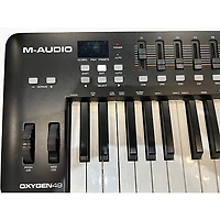 Used M-Audio Oxygen 49 Key MIDI Controller