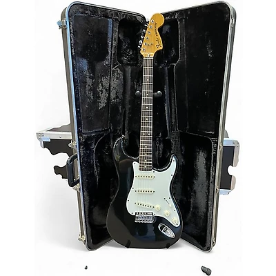 Vintage 1979 Fender STRATOCASTER Black Solid Body Electric Guitar