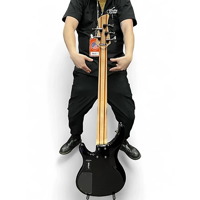 Used Yamaha TRBX605FM Black Electric Bass Guitar