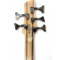 Used Ibanez SR305 5 String Silver Electric Bass Guitar