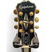 Used Epiphone Les Paul Custom Pro Antique Ivory Solid Body Electric Guitar