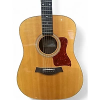 Used Taylor 210E Natural Acoustic Electric Guitar