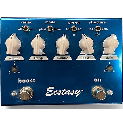 Used Bogner Ecstasy Blue Overdrive Effect Pedal