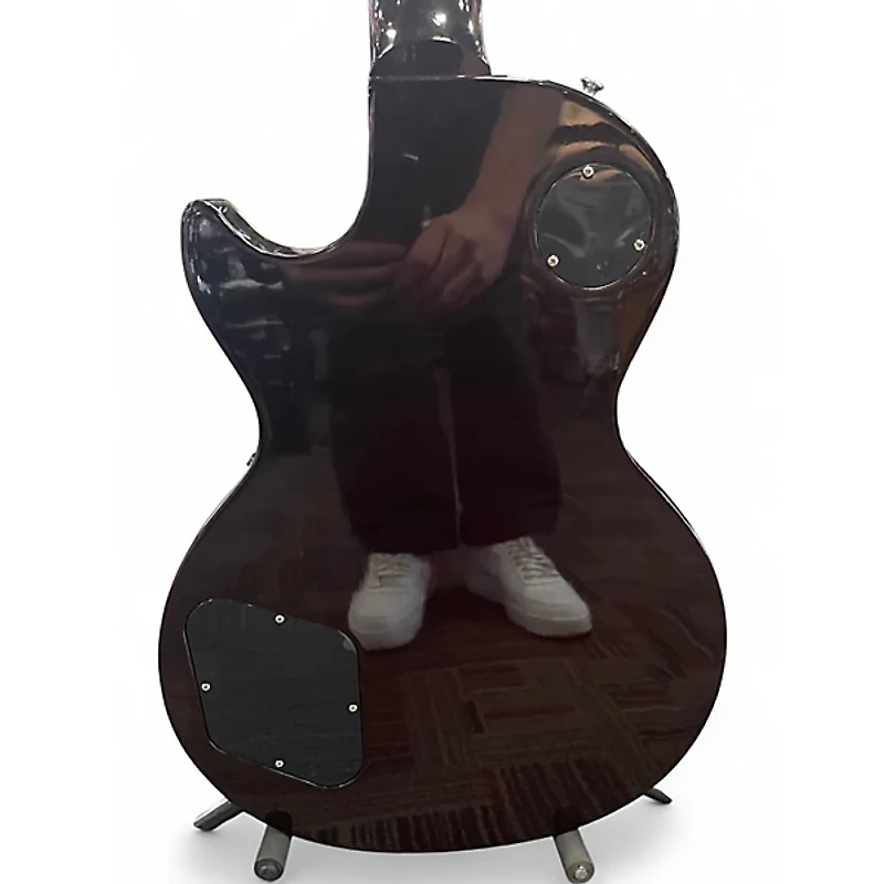 Used Gibson Les Paul Traditional 2 Tone Sunburst Solid Body Electric Guitar