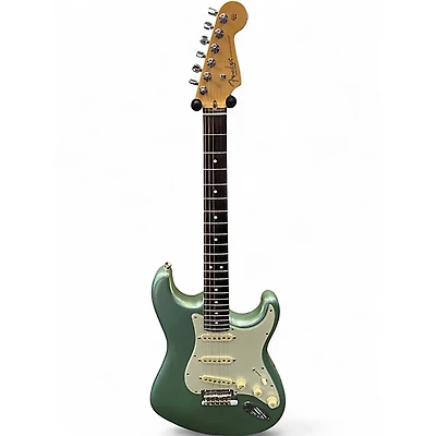 Used Fender American Professional II Stratocaster MYSTIC SURF GREEN Solid Body Electric Guitar