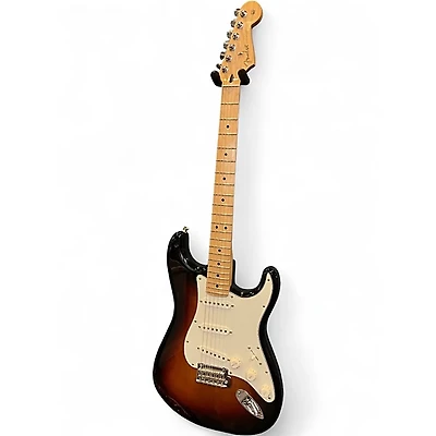 Used Fender Player Stratocaster sunburst Solid Body Electric Guitar