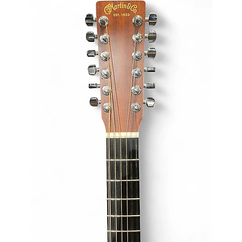 Used Martin X SERIES CUSTOM 12 STRING Natural 12 String Acoustic Electric Guitar