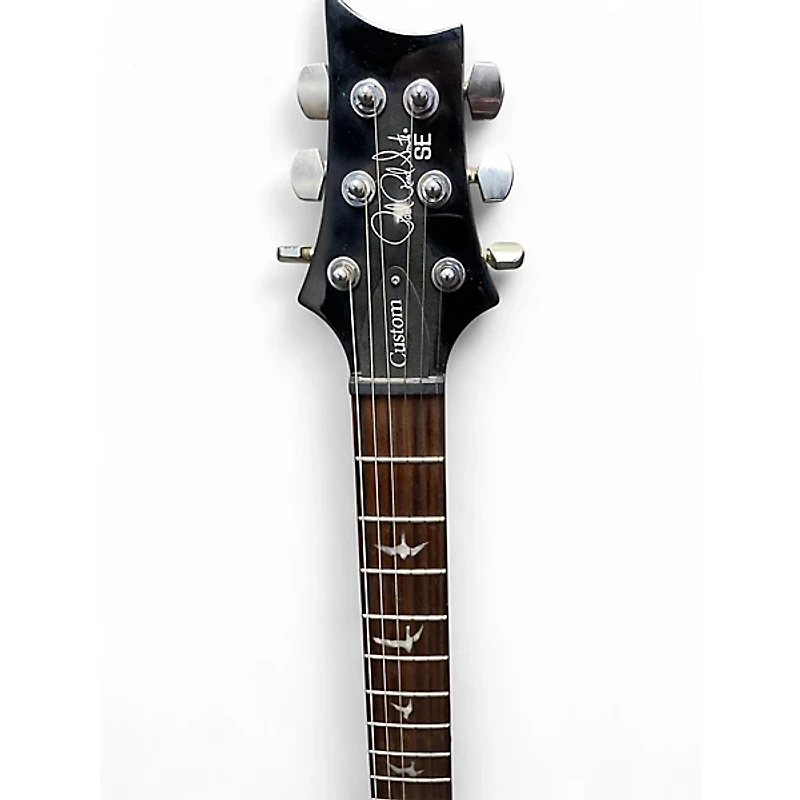 Used PRS SE Custom 24 FIRE RED BURST Solid Body Electric Guitar