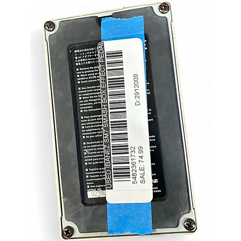 Used Ibanez SM7 Smash Box Effect Pedal