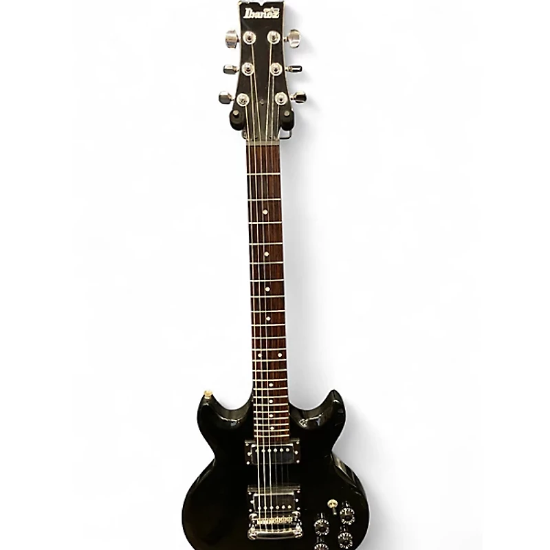 Used Ibanez GAX70 Black Solid Body Electric Guitar
