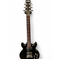 Used Ibanez GAX70 Black Solid Body Electric Guitar