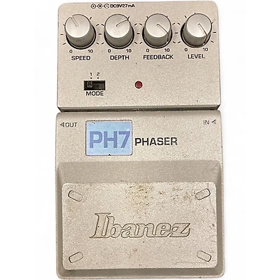 Used Ibanez PH7 Phaser Effect Pedal