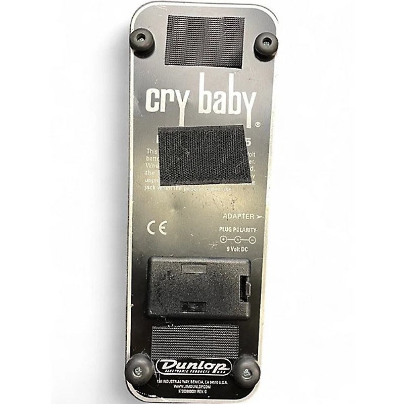 Used Dunlop 95Q Cry Baby Wah Effect Pedal