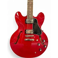 Used Epiphone ES355 Trans Red Hollow Body Electric Guitar