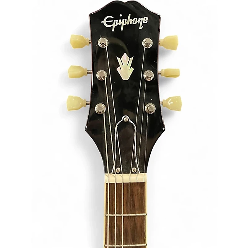 Used Epiphone ES355 Trans Red Hollow Body Electric Guitar