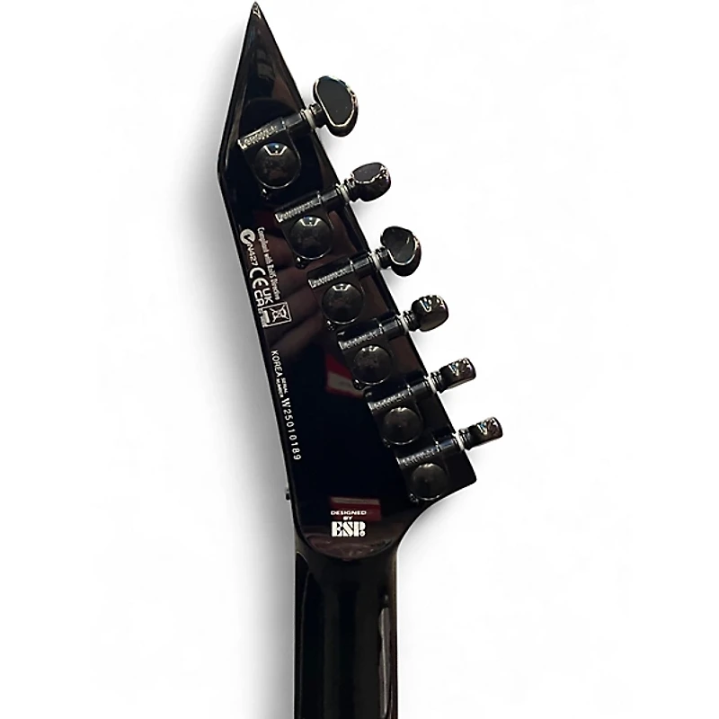 Used ESP LTD JH600 Jeff Hanneman Signature Black Solid Body Electric Guitar