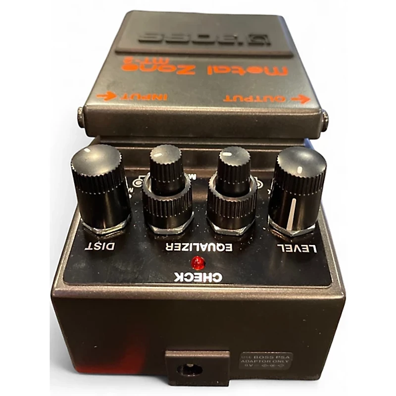 Used BOSS MT2 Metal Zone Distortion Effect Pedal